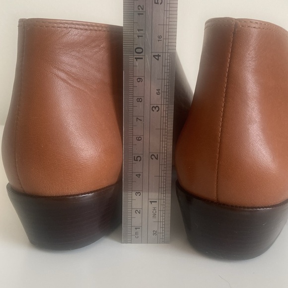 Etienne Aigner Vintage Women’s Monk Strap Leather Ankle Boots Size 8.5 Brown - Picture 13 of 16
